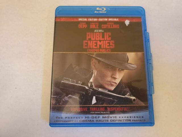Blu-Ray Public Enemies video game