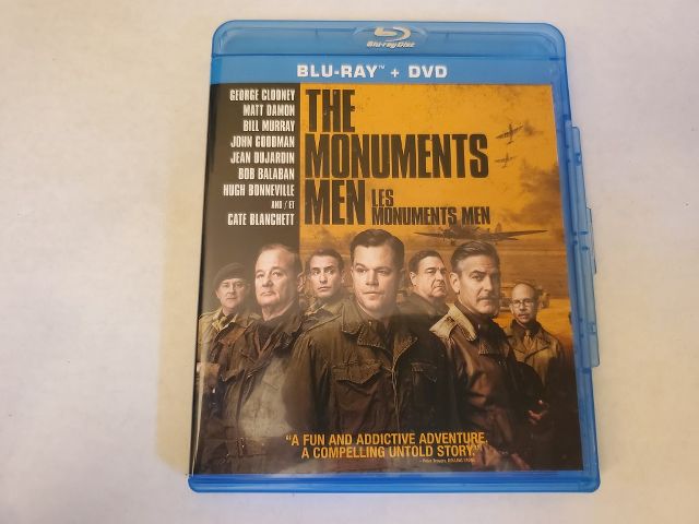 Blu-Ray The Monuments Men video game