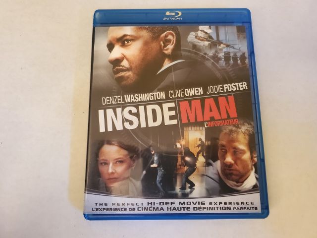 Blu-Ray Inside Man video game