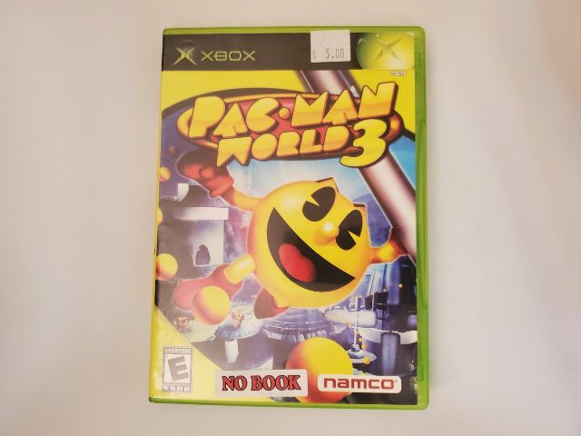 Microsoft Xbox Pac Man World 3 video game