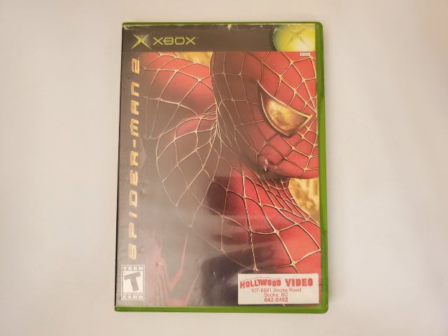 Microsoft Xbox Spider Man 2 video game