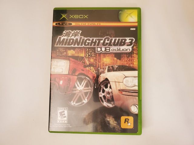 Microsoft Xbox Midnight Club 3 DUB Edition video game