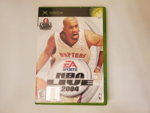Microsoft Xbox NBA Live 2004 video game