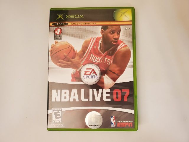 Microsoft Xbox NBA Live 07 video game