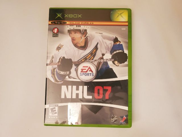 Microsoft Xbox NHL 07 video game