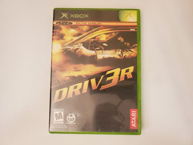 Microsoft Xbox Driv3r video game