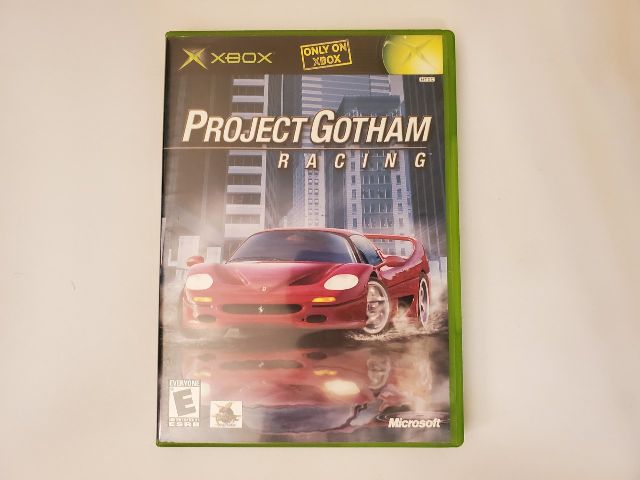 Microsoft Xbox Project Gotham Racing video game