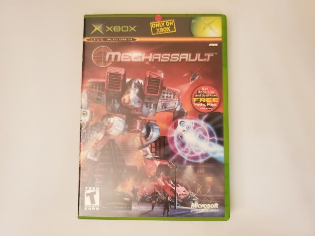 Microsoft Xbox Mechassault video game