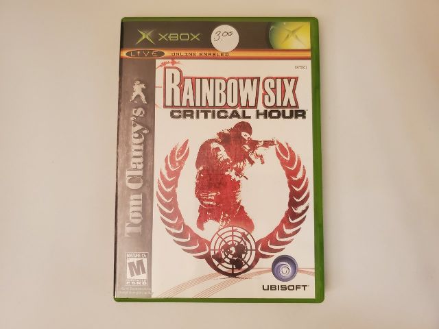 Microsoft Xbox Rainbow Six Critical Hour video game