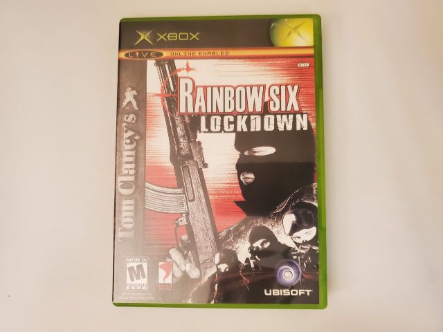 Microsoft Xbox Rainbow Six Lockdown video game
