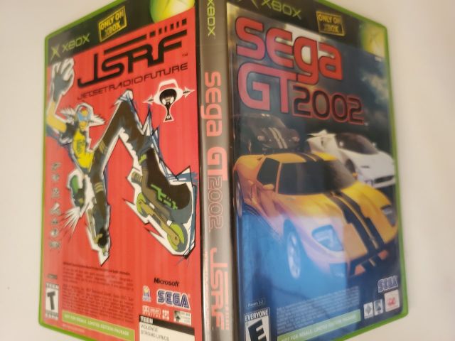 Microsoft Xbox Jet Set Radio Future Sega GT 2002 video game
