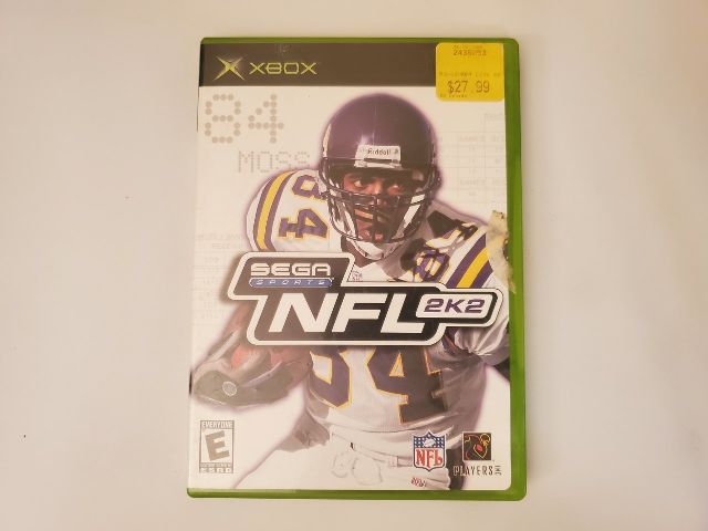Microsoft Xbox NFL 2K2 video game
