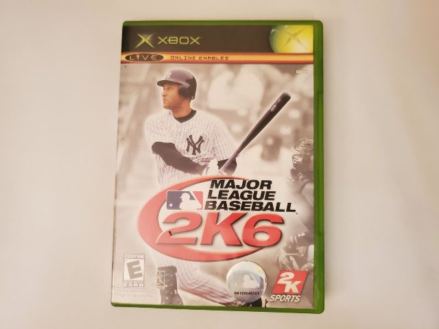 Microsoft Xbox Major League Baseball 2K6 video game