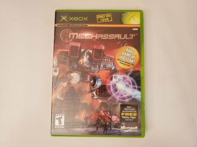 Microsoft Xbox Mechassault video game
