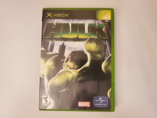 Microsoft Xbox Hulk video game