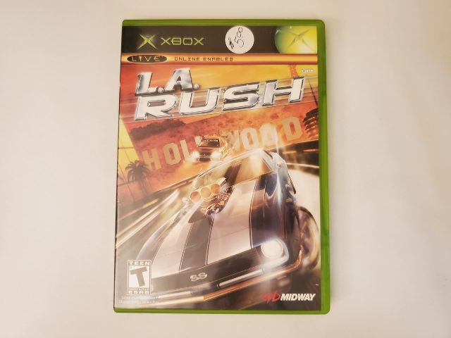 Microsoft Xbox L.A. Rush video game