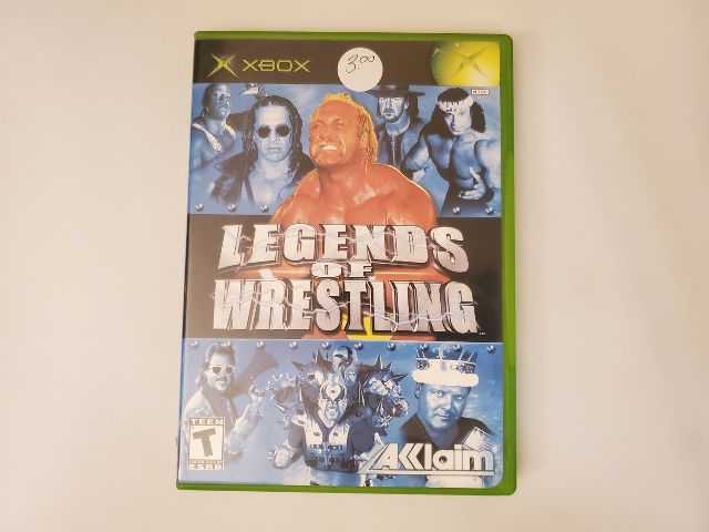 Microsoft Xbox Legends of Wrestling video game