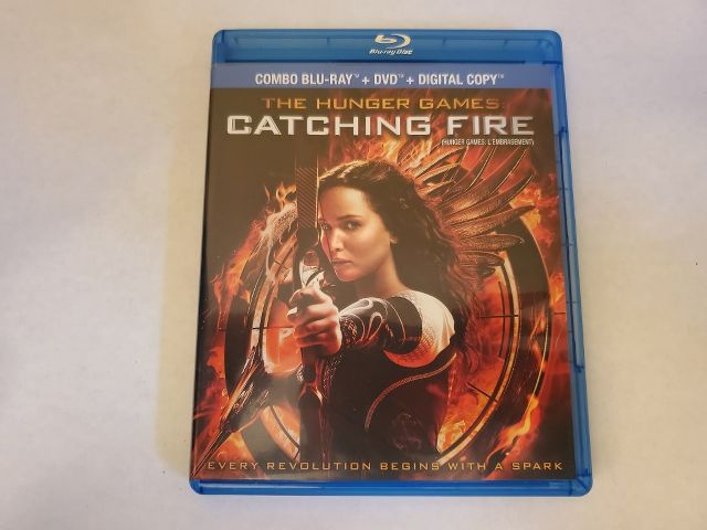 Blu-Ray The Hunger Games Catching Fire video game