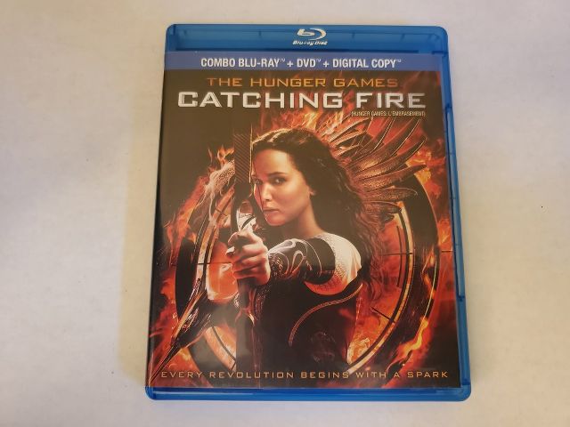 Blu-Ray The Hunger Games Catching Fire video game