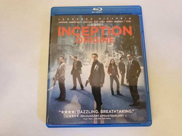 Blu-Ray Inception Origine video game
