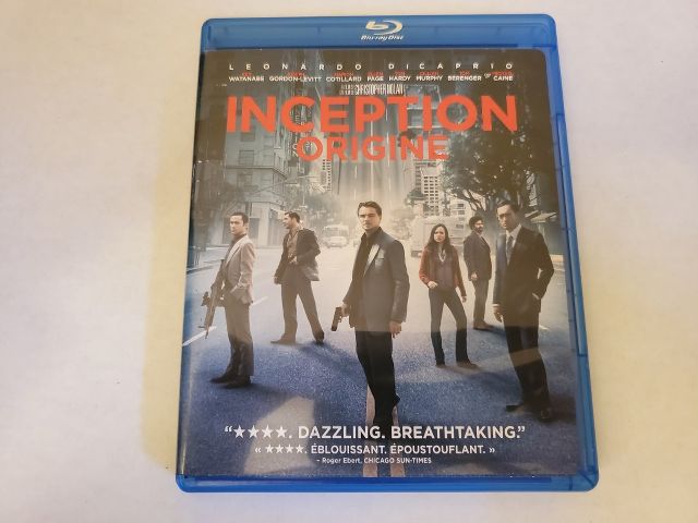 Blu-Ray Inception Origine video game