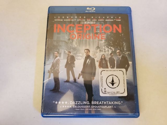 Blu-Ray Inception Origine video game