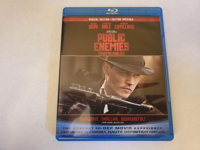 Blu-Ray Public Enemies video game