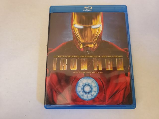 Blu-Ray Iron Man video game