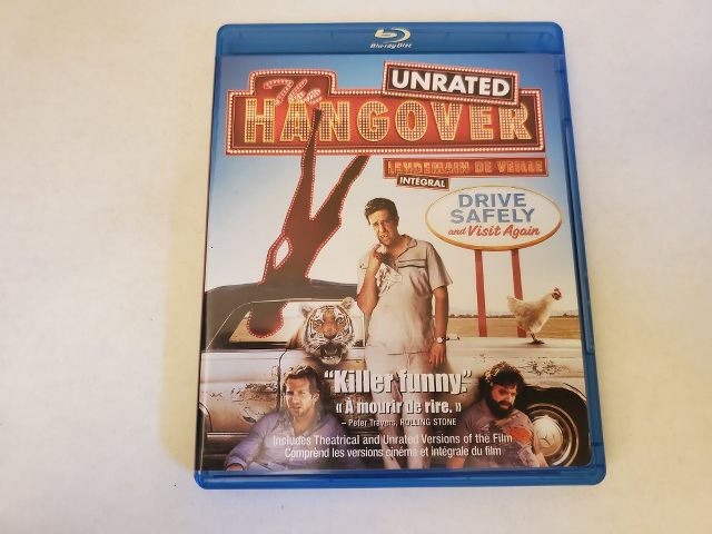 Blu-Ray The Hangover Unrated video game