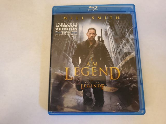 Blu-Ray I Am Legend video game
