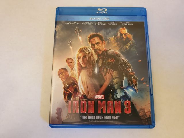 Blu-Ray Iron Man 3 video game