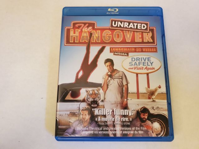 Blu-Ray The Hangover Unrated video game