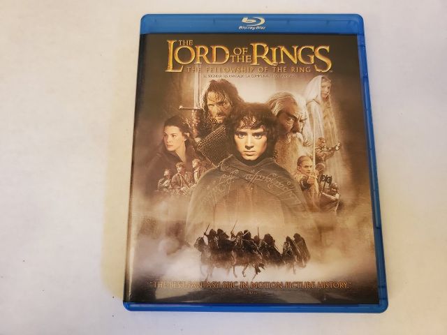Blu-Ray Lord of the Rings The Fellowship of the Ring video game