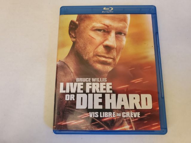 Blu-Ray Live Free or Die Hard video game