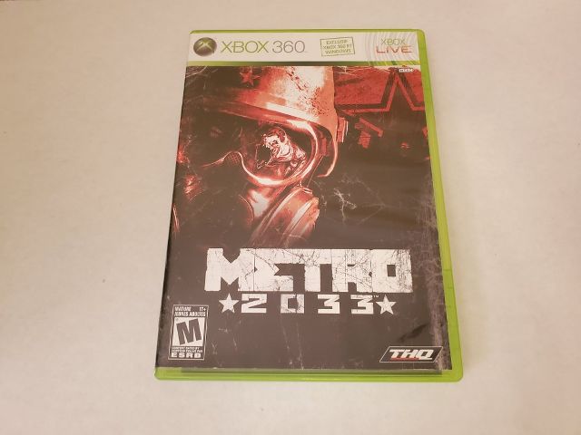 Microsoft Xbox 360 Metro 2033 video game