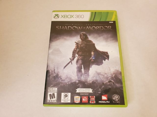 Microsoft Xbox 360 Shadow of Mordor video game