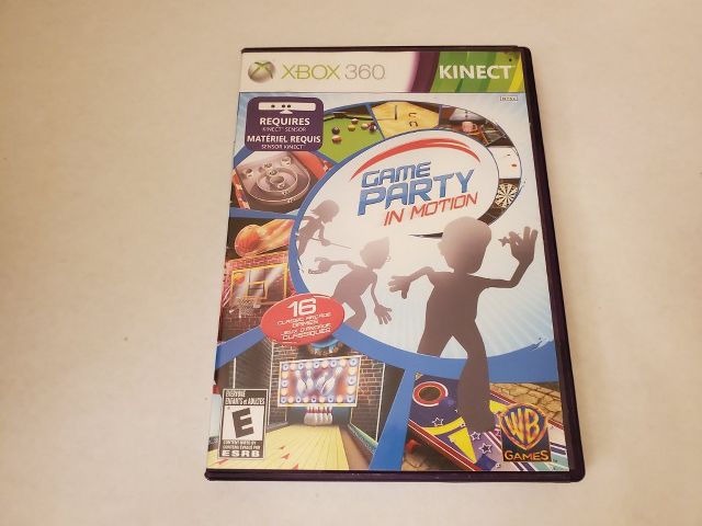 Microsoft Xbox 360 Game Party In Motion video game
