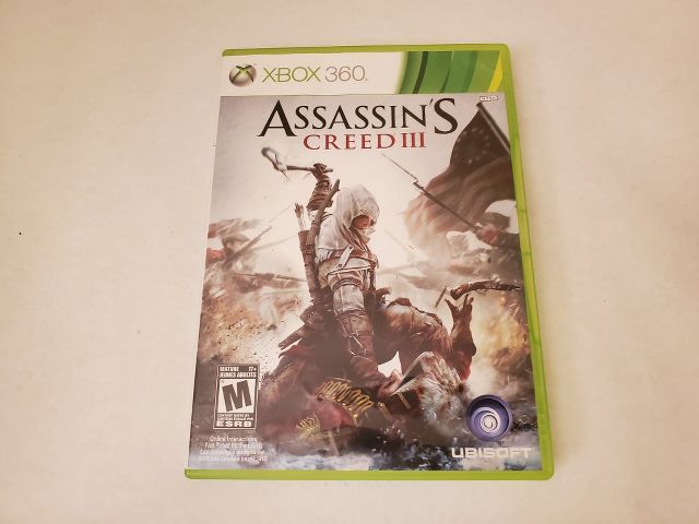 Microsoft Xbox 360 Assassin's Creed III video game