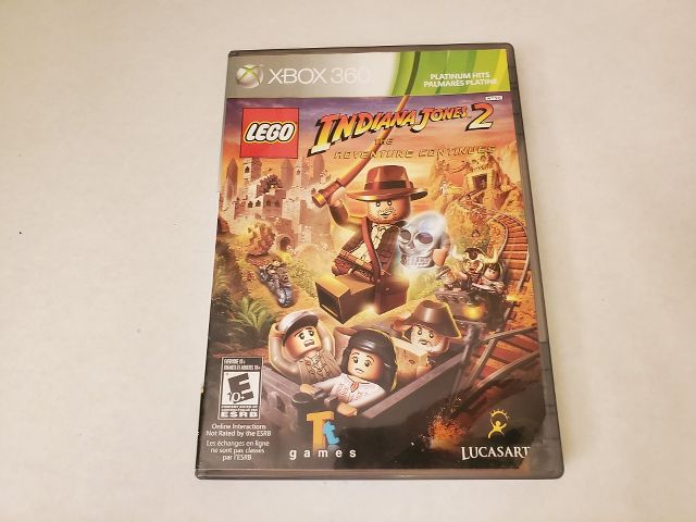 Microsoft Xbox 360 LEGO Indiana Jones 2 Platinum Hits video game