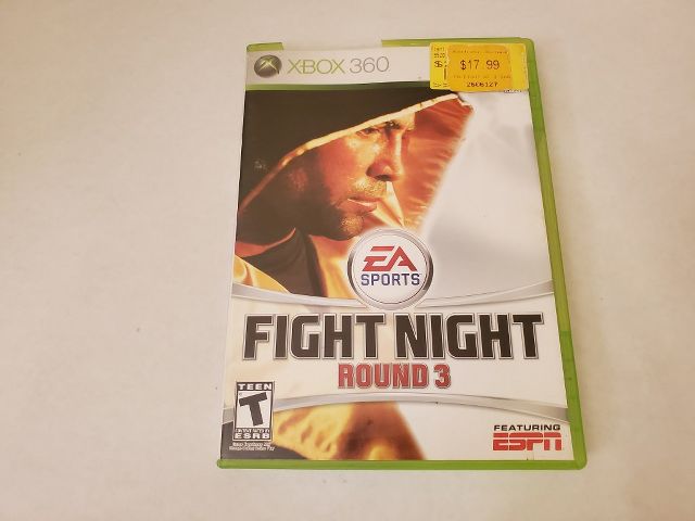 Microsoft Xbox 360 Fight Night Round 3 video game