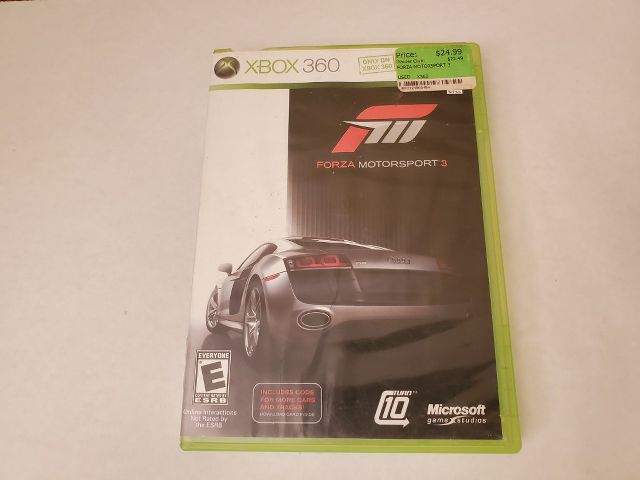 Microsoft Xbox 360 Forza 3 Motorsport video game