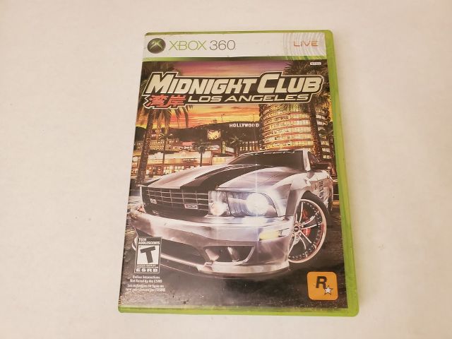 Microsoft Xbox 360 Midnight Club Los Angeles video game