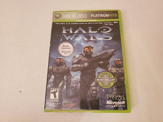Microsoft Xbox 360 Halo Wars Platinum Hits video game
