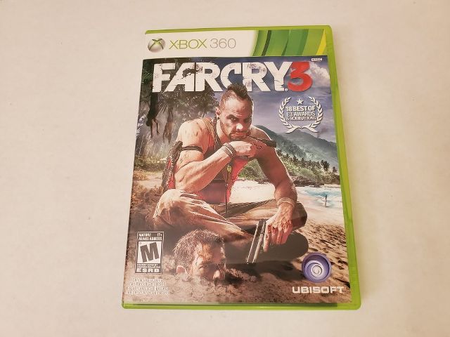 Microsoft Xbox 360 Farcry 3 video game
