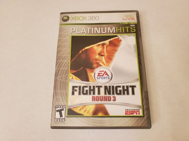 Microsoft Xbox 360 Fight Night Round 3 Platinum Hits video game