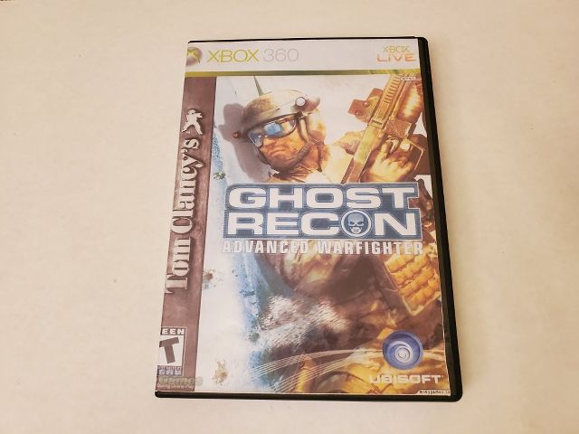 Microsoft Xbox 360 Ghost Recon Advanced Warfighter video game