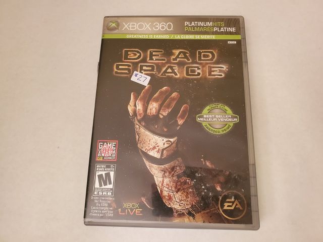 Microsoft Xbox 360 Dead Space Platinum Hits video game