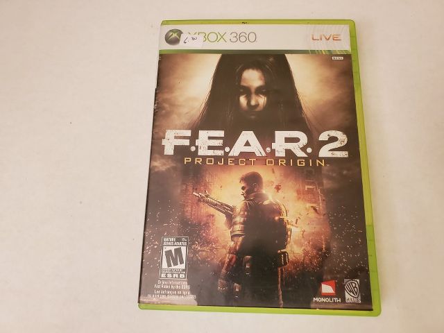 Microsoft Xbox 360 Fear 2 Project Origin video game