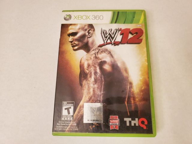 Microsoft Xbox 360 W 12 video game