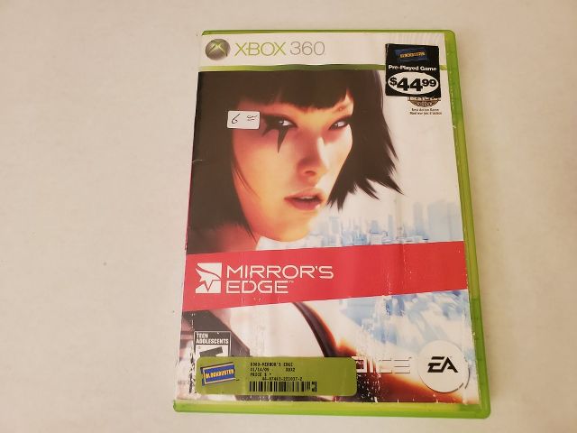 Microsoft Xbox 360 Mirror's Edge video game